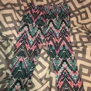 Multi colored leggings